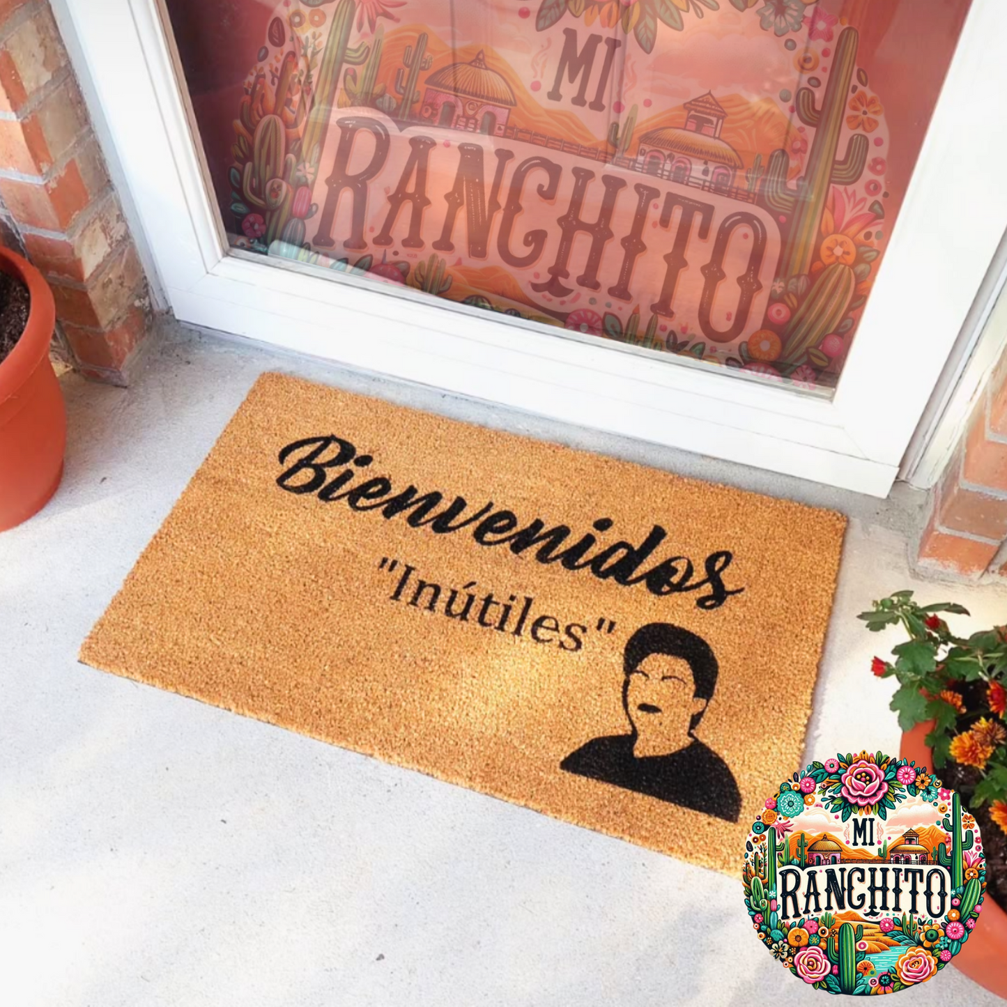 Bienvenidos "Inutiles" - Paquita inspired doormat