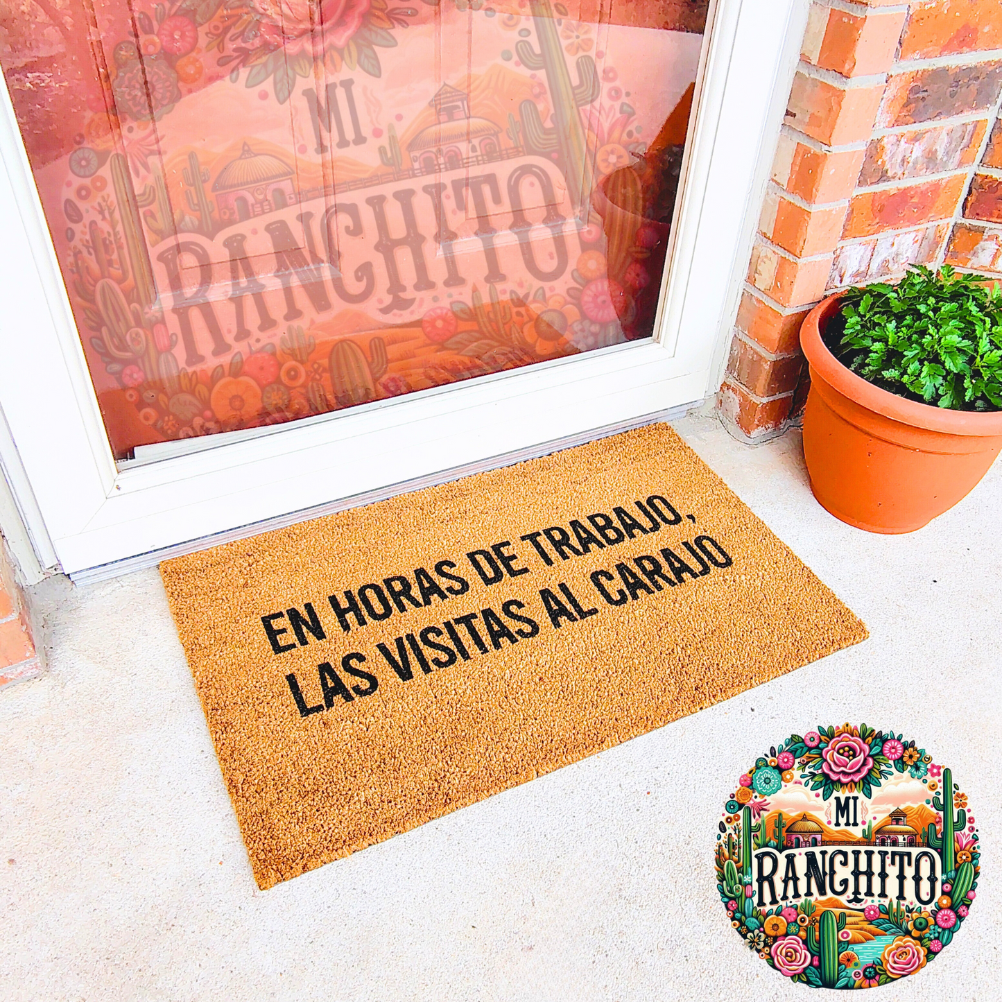En horas de trabajo - Doormat