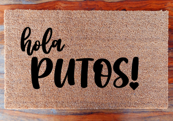 Hola Putos! - Doormat