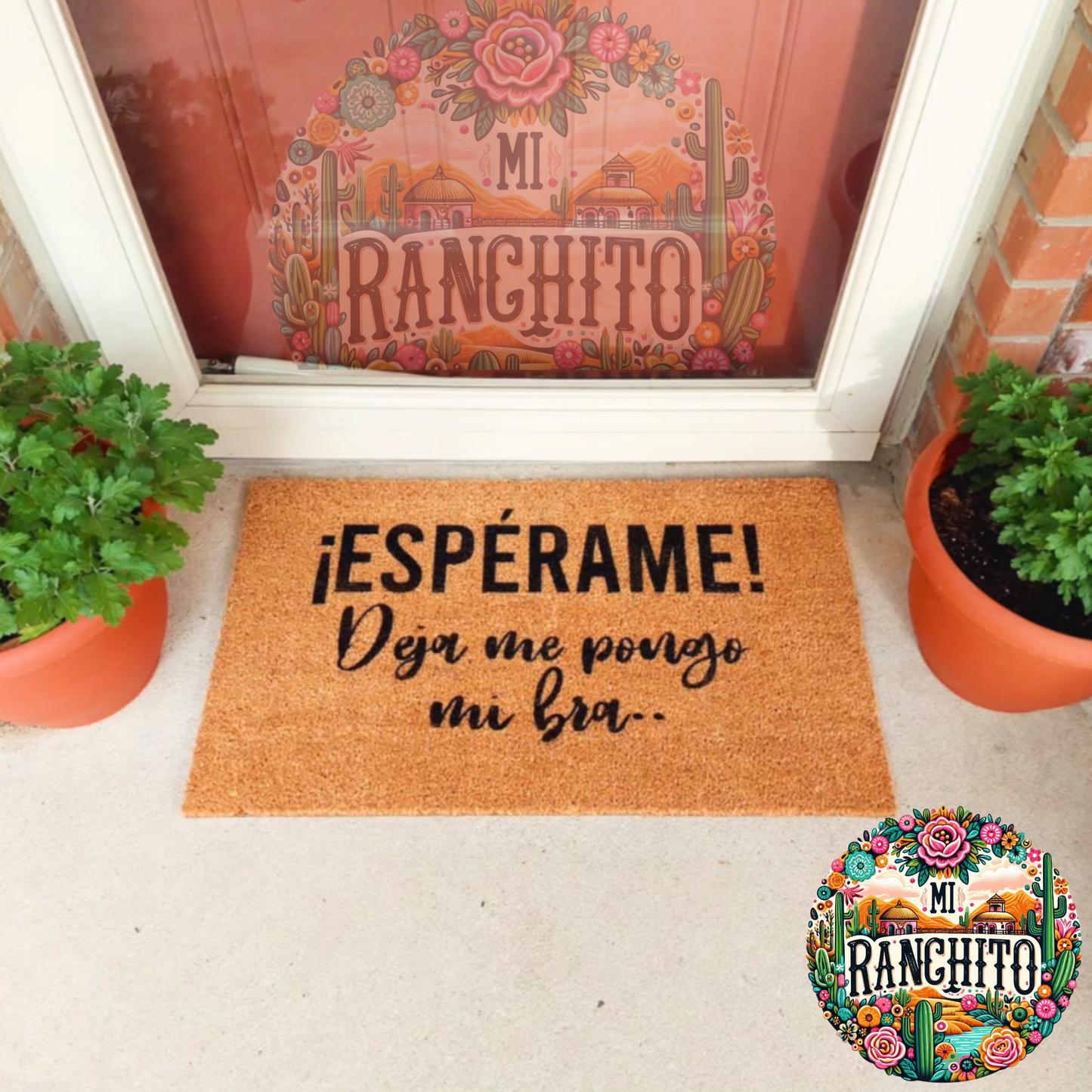 Esperame! Deja me pongo mi bra! - Doormat