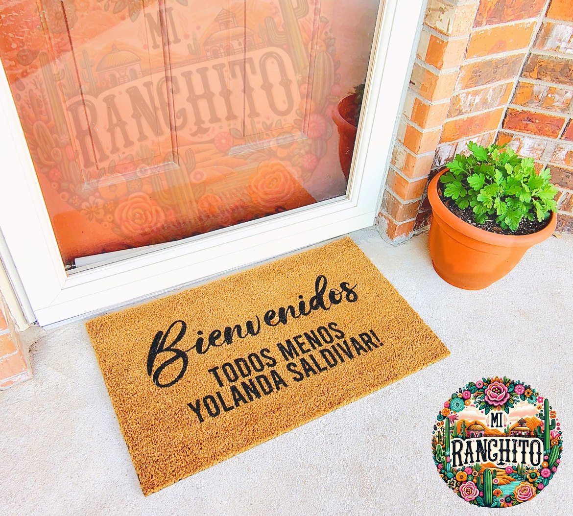 Bienvenidos todos menos Yolanda