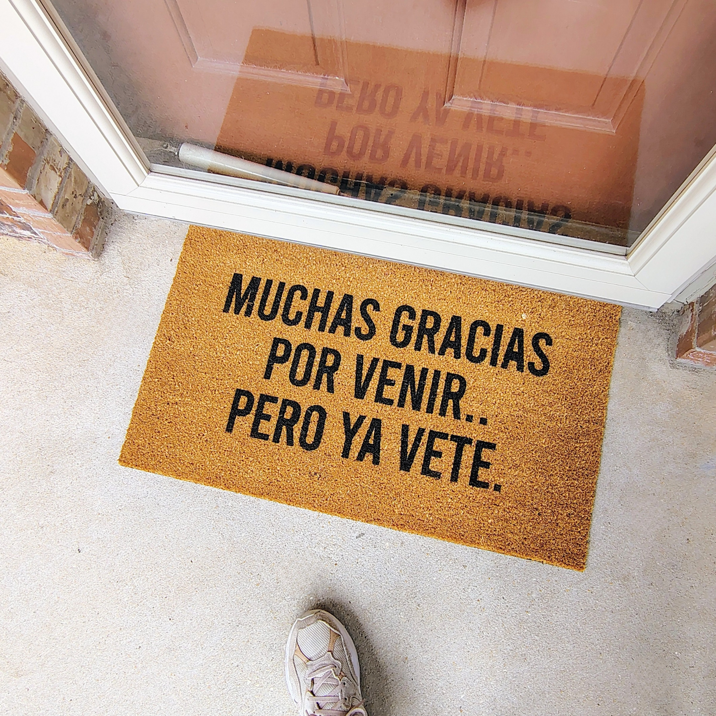 Muchas gracias por venir pero ya vete - Doormat