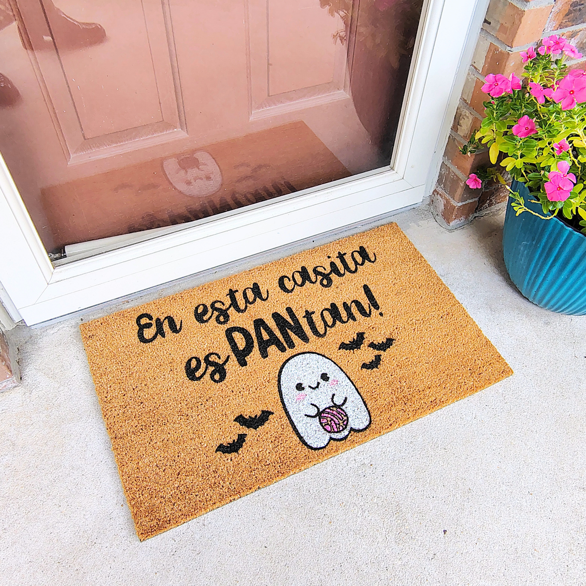En esta casita esPANtan! - Doormat