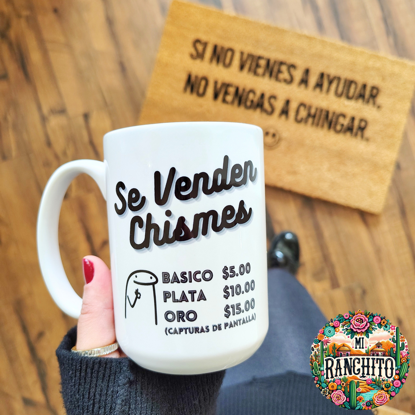 Se venden chismes - 15oz Coffee Mug