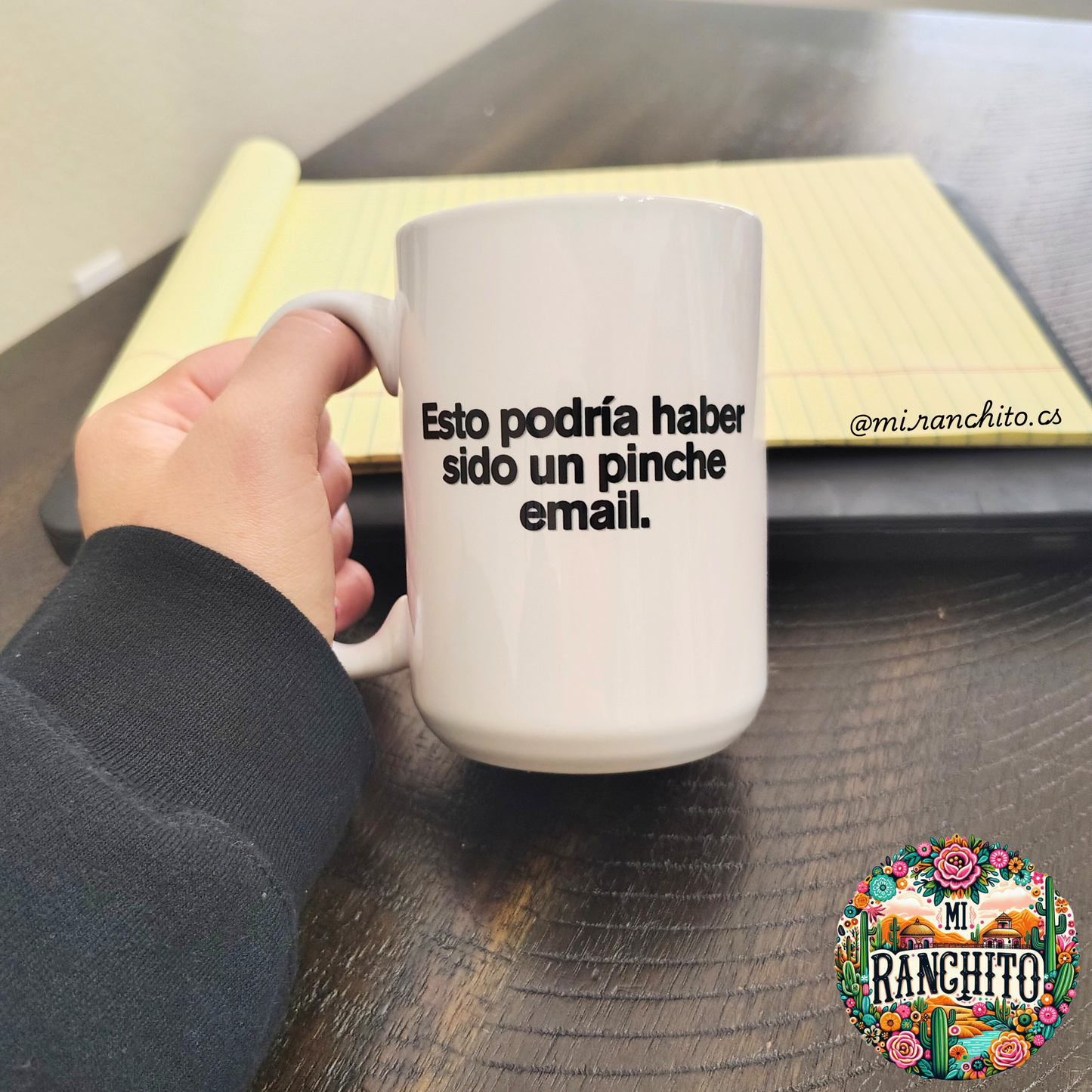 Esto podría haber sido un pinche email - 15oz coffee mug