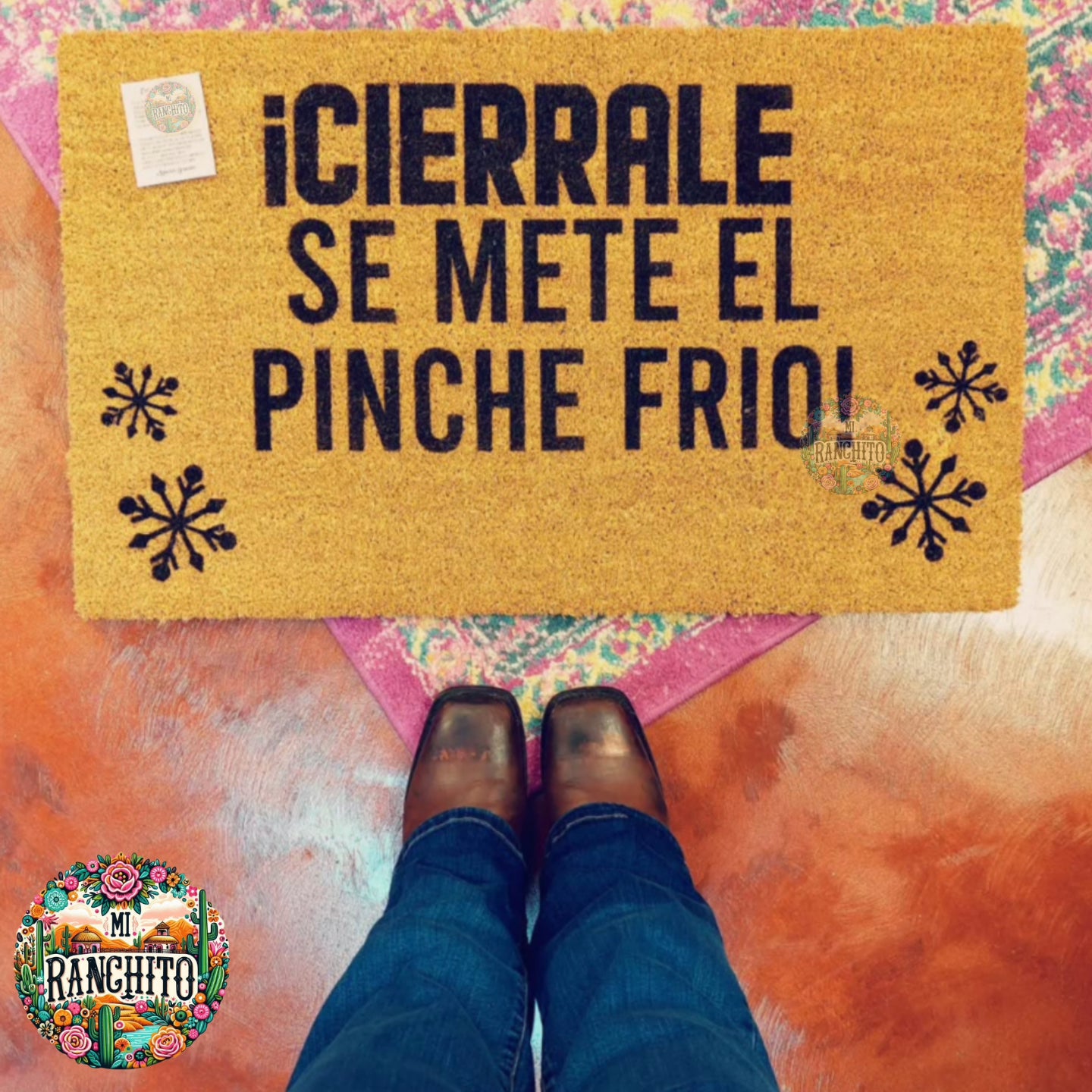Cierrale se mete el pinche frio - Doormat