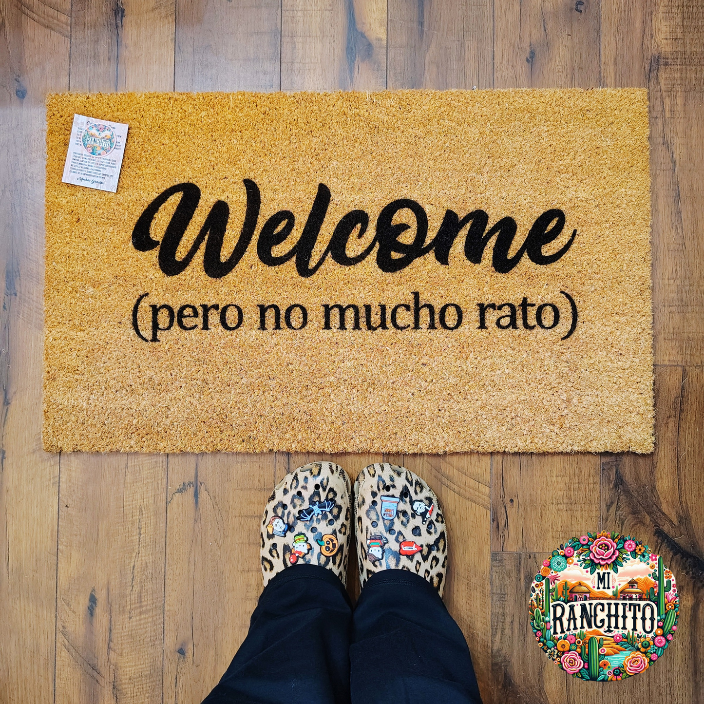 Welcome (pero no mucho rato) - Doormat
