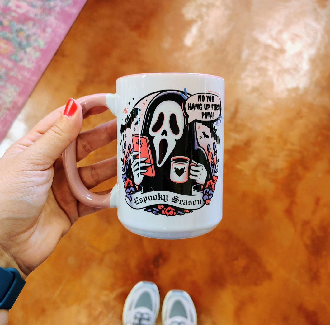No you hang up first - 15oz mug