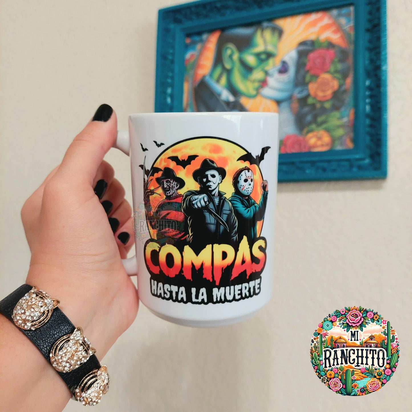 Compas hasta la muerte - 15oz Coffee Mug