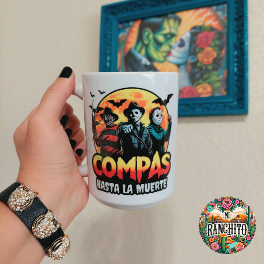 Compas hasta la muerte - 15oz Coffee Mug