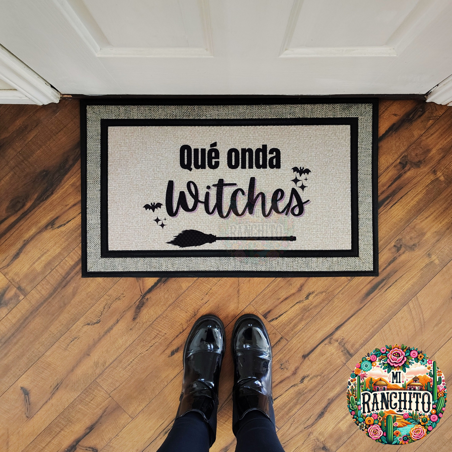 Qué onda Witches - grey doormat