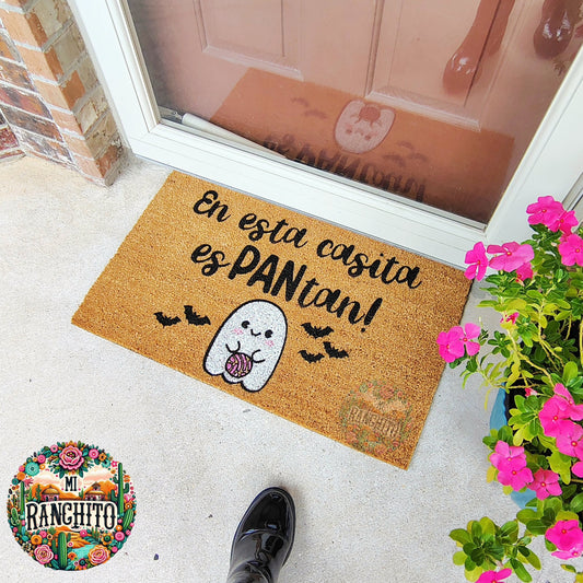 En esta casita esPANtan! - Doormat