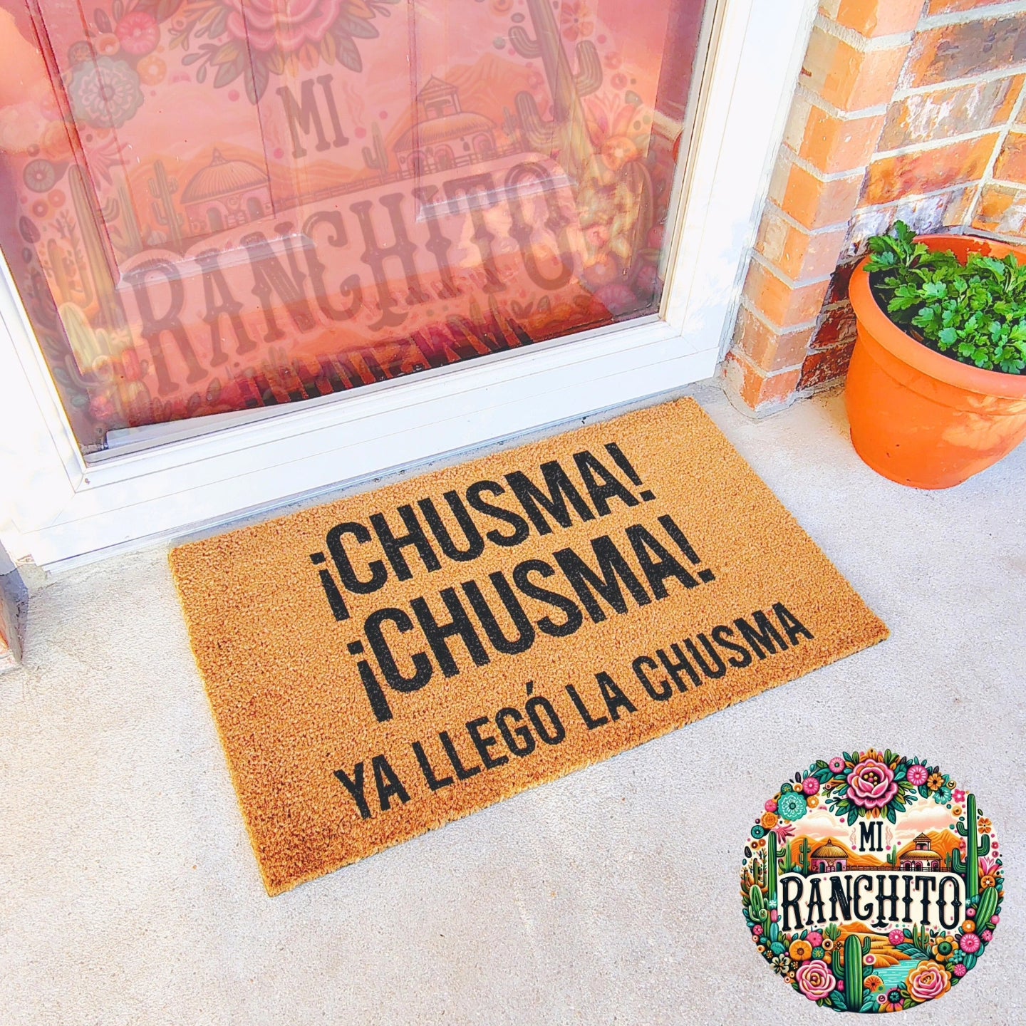 Ya llegó la chusma - Doormat