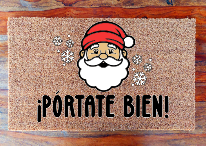 Pórtate Bien - Santa Claus - Doormat