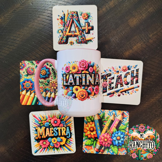 Latina Mug & Coaster Set