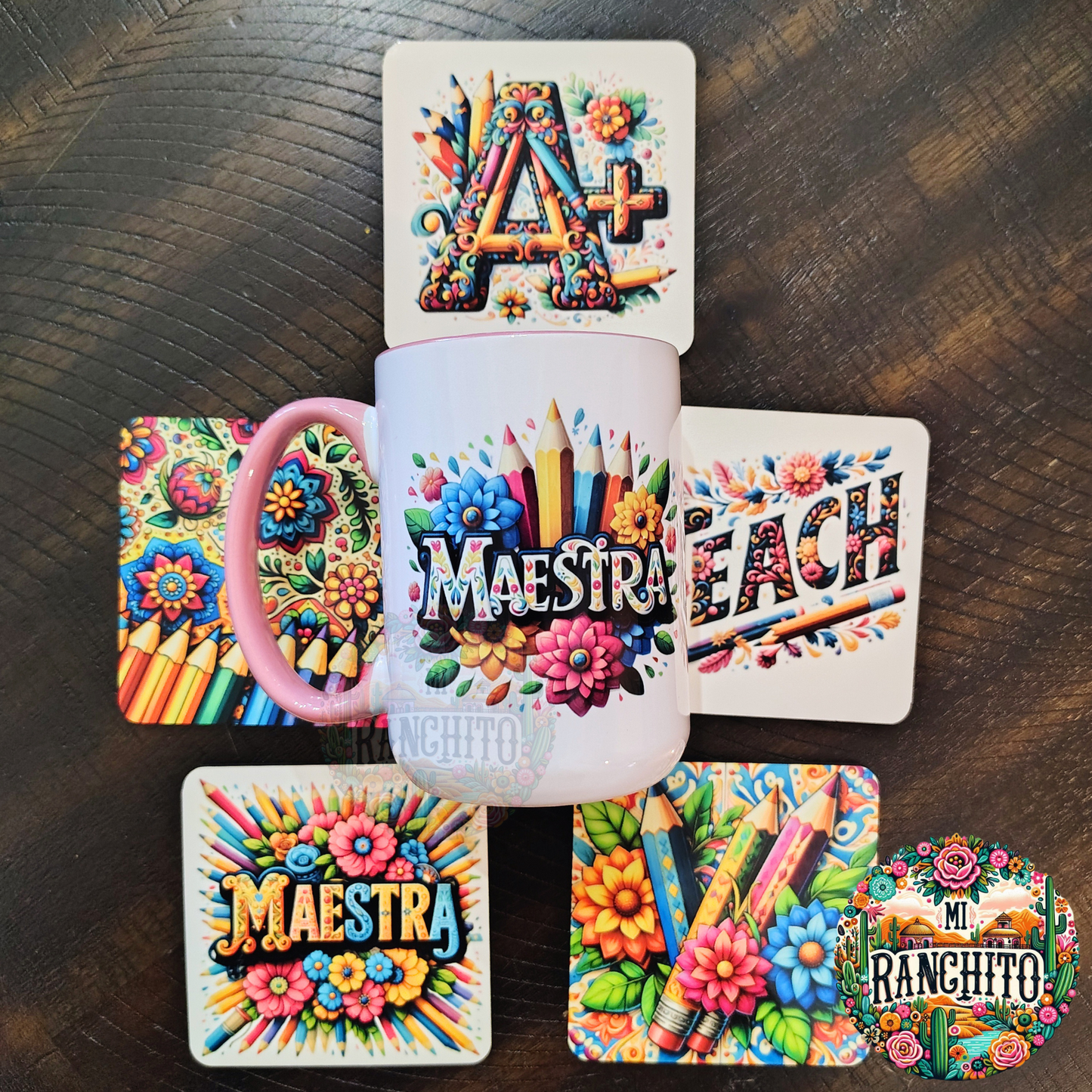 Maestra Mug & Coaster Set