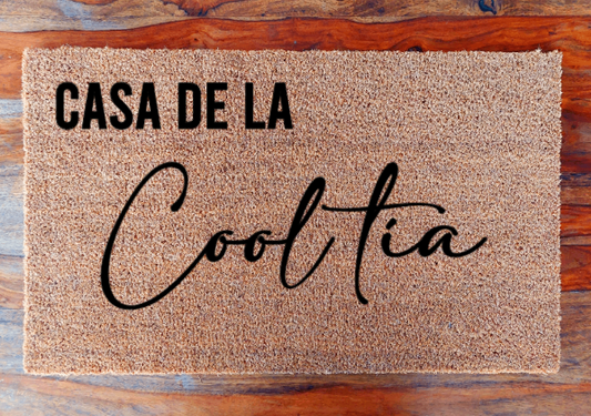 Casa de la Cool Tía- Doormat