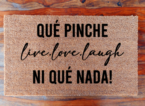 Que pinche live.love.laugh ni que nada!