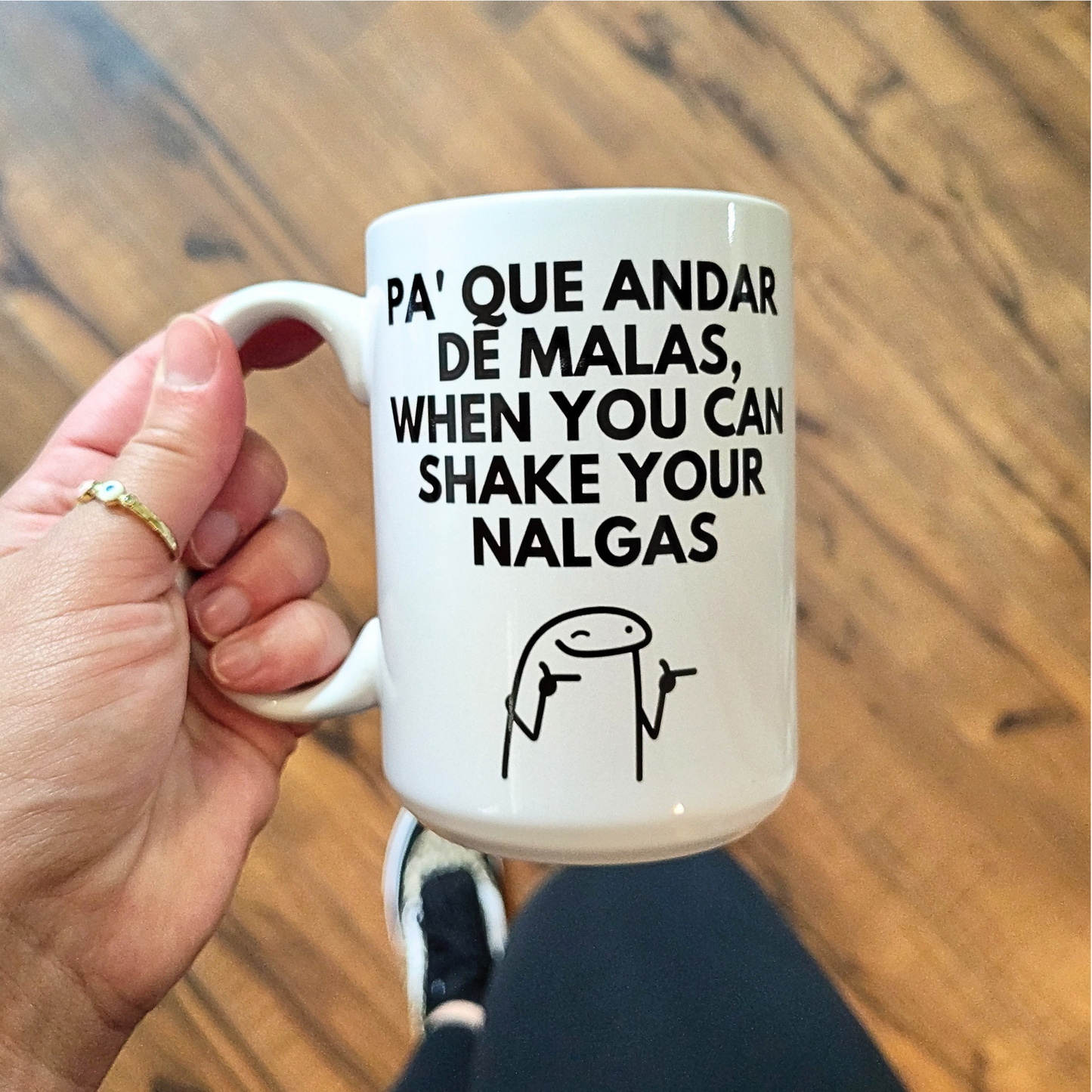 Pa que andar de malas - 15oz coffee mug