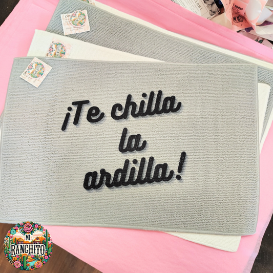Te chilla la ardilla - Bath mat