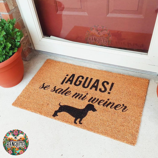 ¡AGUAS! se sale mi weiner