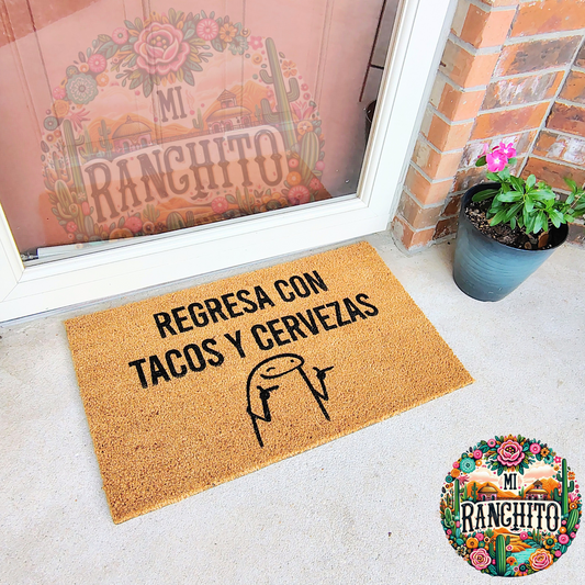 Regresa con tacos y cervezas