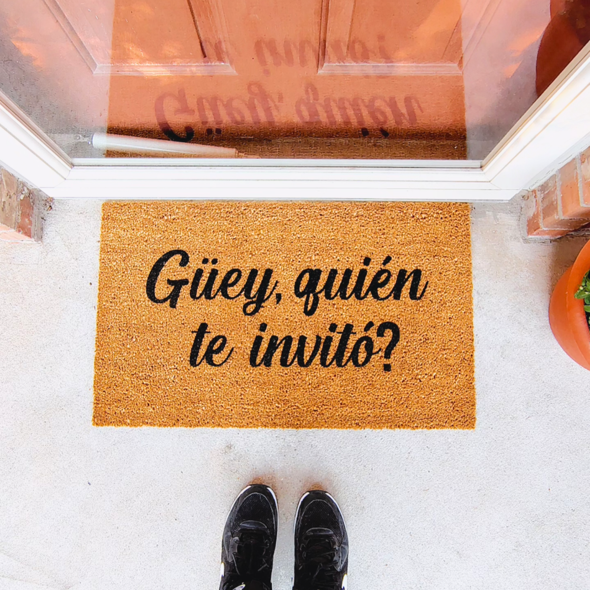 Güey, quién te invitó? Doormat
