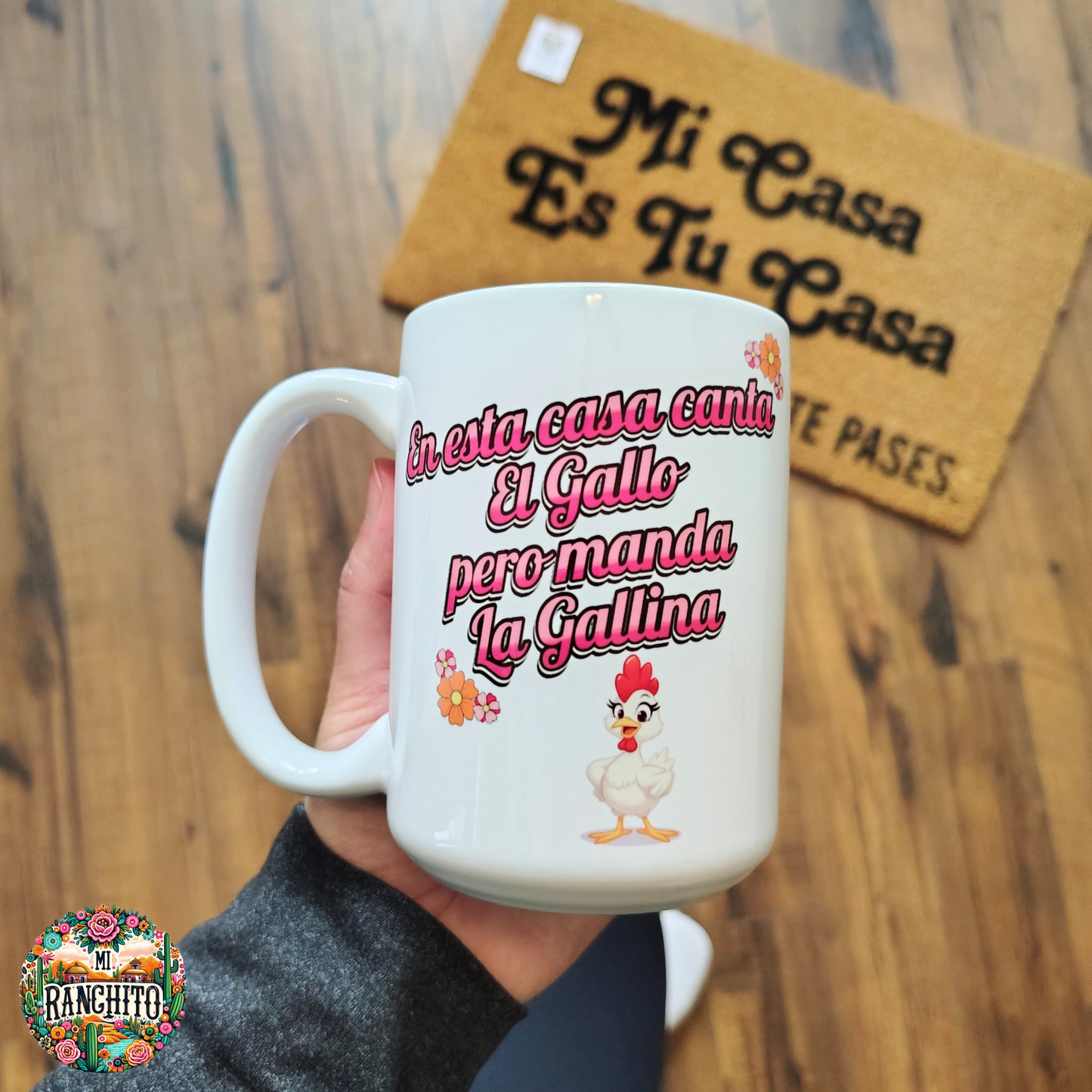 En esta casa canta el gallo - Coffee mug