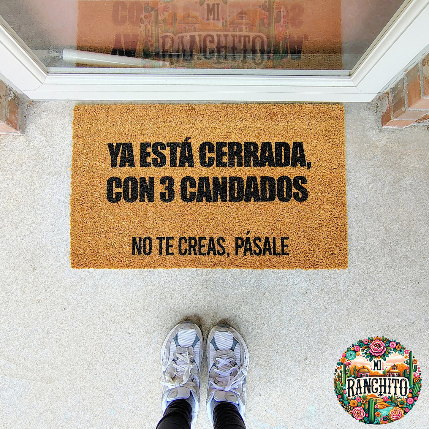 Ya está cerrada con 3 candados - Doormat