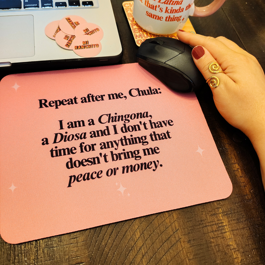 Repeat after me, Chula - Mouse pad