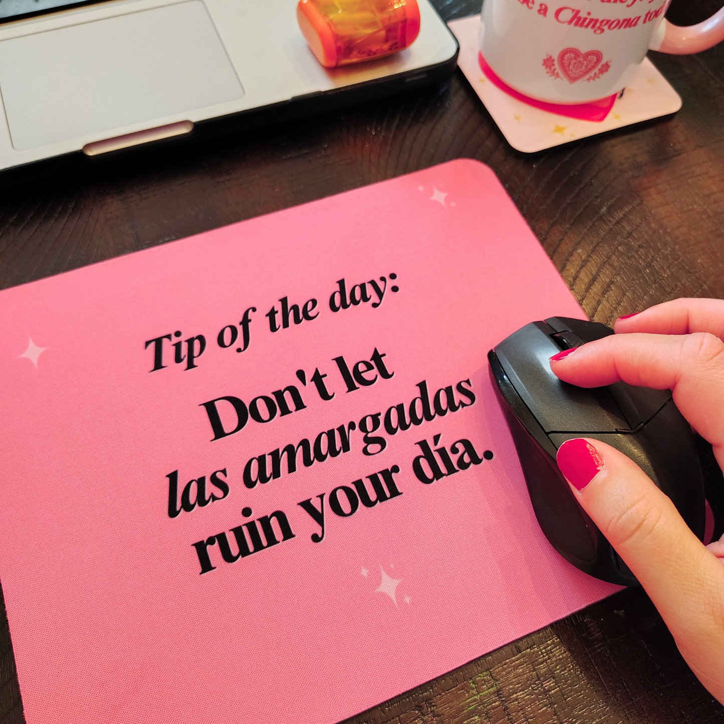 Tip of the day: Don't let las amargadas ruin your día - mouse pad