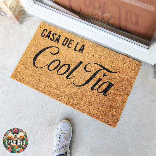 Casa de la Cool Tía- Doormat
