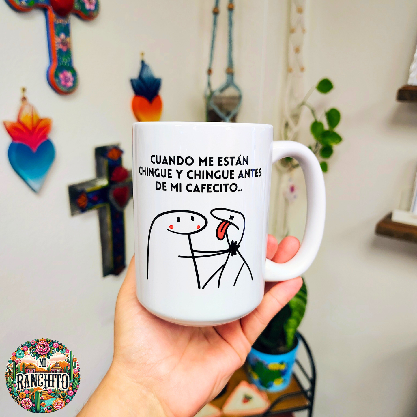 Cuando me están chingue y chingue - 15oz Coffee Mug