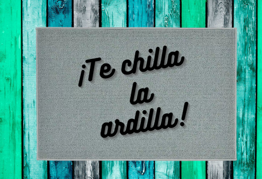 Te chilla la ardilla -bathmat