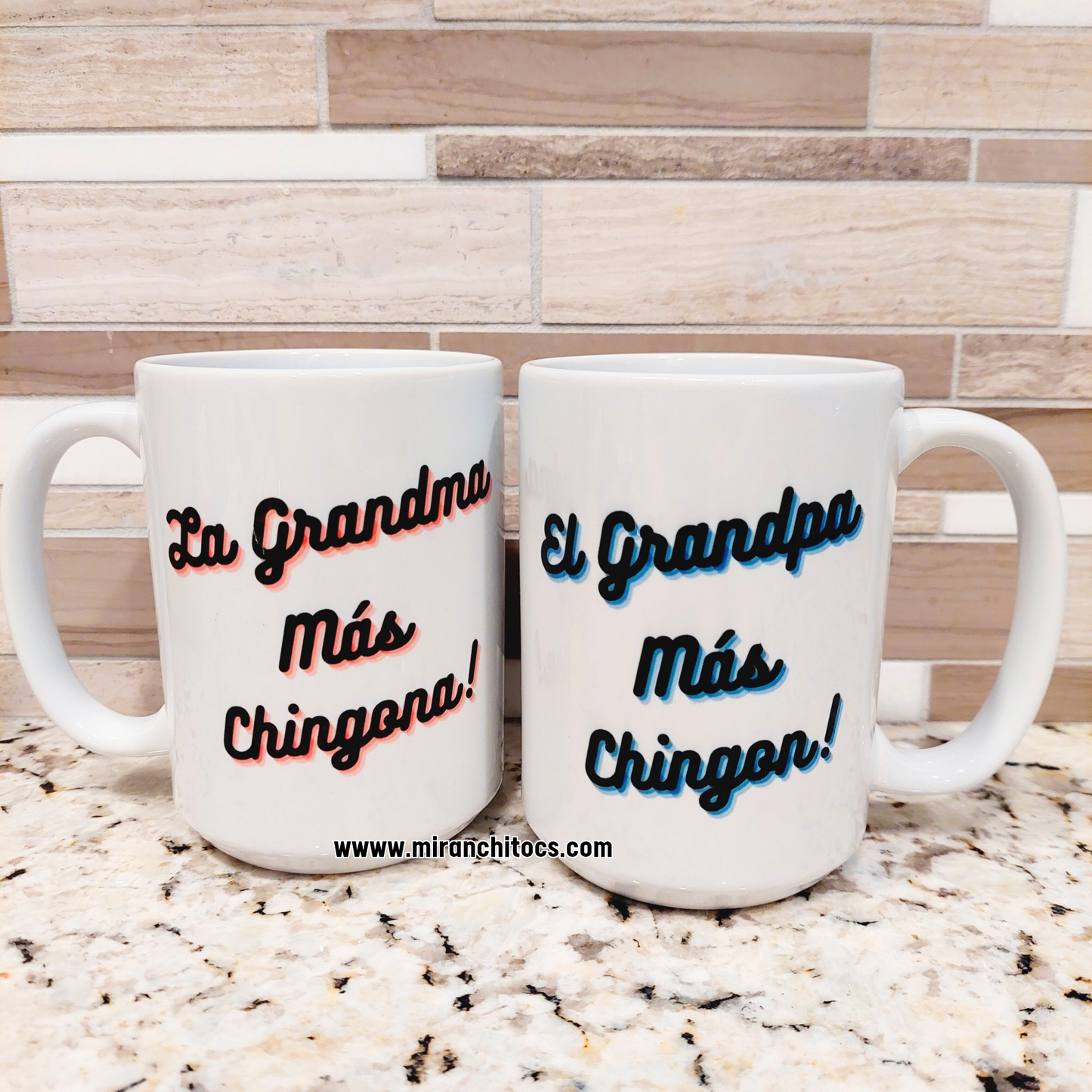 Abuelos Chingones Mug set - 15oz Coffee Mugs