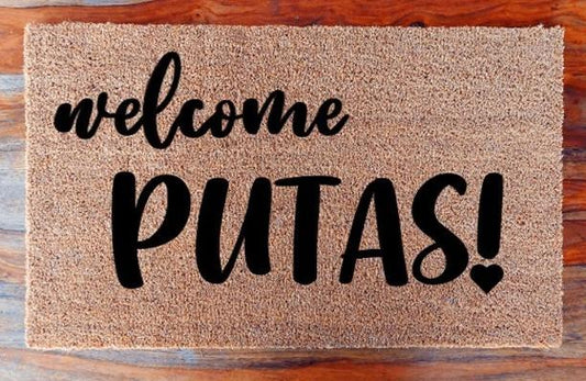 Welcome Putas - Doormat