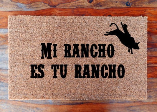 Mi rancho es tu rancho - Doormat